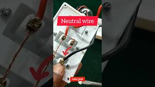 One Switch Two Socket PVC Board Wiring | Practical Connection | Basic Electrical Wiring Tutorial