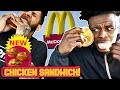 EATING McDonald's NEW CRISPY Chicken Sandwich!