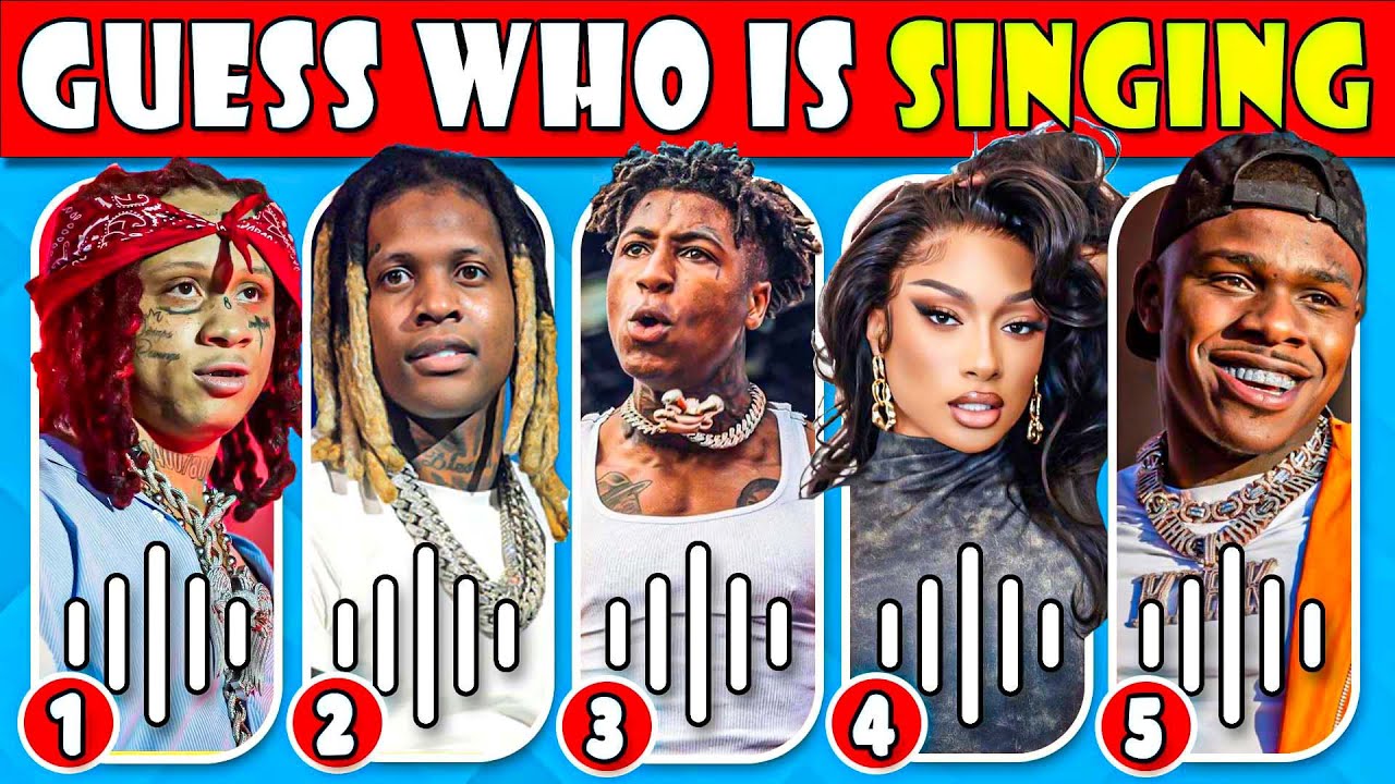 Guess who is singing⭐🎵 | Most Popular Rap Songs Ever |  99.9% Will Fail | Hard Quiz | Rap Quiz 2024