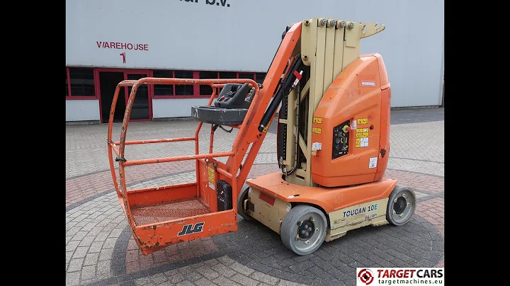779329 JLG TOUCAN 10E ELECTRIC VERTICAL MAST WORK LIFT W/JIB 1010CM 2011 331HRS