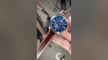 Fossil TOWNSMAN AUTOMATIC BROWN LEATHER WATCH | ME3110