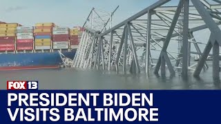 President Biden to visit Baltimore bridge collapse site | FOX 13 Seattle