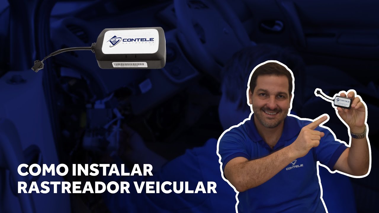 Como Instalar o Rastreador Veicular Contele Rastreador YouTube