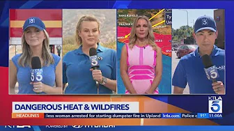 Line Fire threatens thousands of homes: Monday 11 a.m. Team Coverage thumbnail