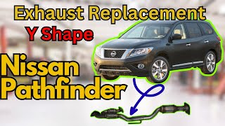 2013 Infiniti QX60 Exhaust Flex Pipe replacement / 3.5-liter VQ35DE V6 Nissan Maxima, Pathfinder Infiniti Qx60 Catalytic Converter