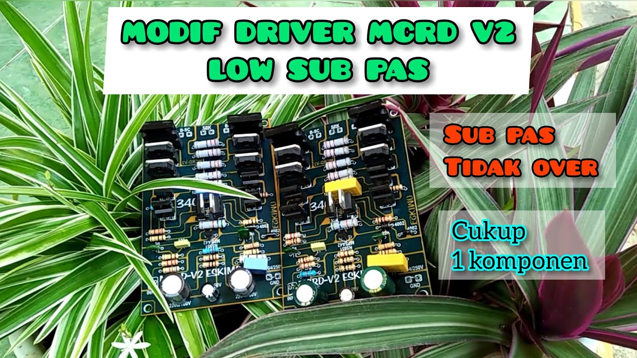 Modif MCRD V2 LOW SUB PAS Tidak Over