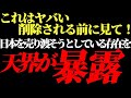削除される前に見て！日本にいるミスリードしている危険な存在を天界が暴露した!!