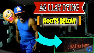 AS I LAY DYING - Roots Below [OFFICIAL TRACK VISUALIZER VIDEO] - Producer Reaction