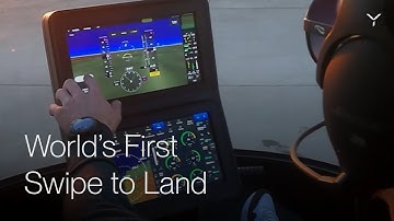 Watch the World’s First Automated Landing With a Swipe of a Finger