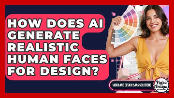 How Does AI Generate Realistic Human Faces For Design? - Video And Design Saas Solutions