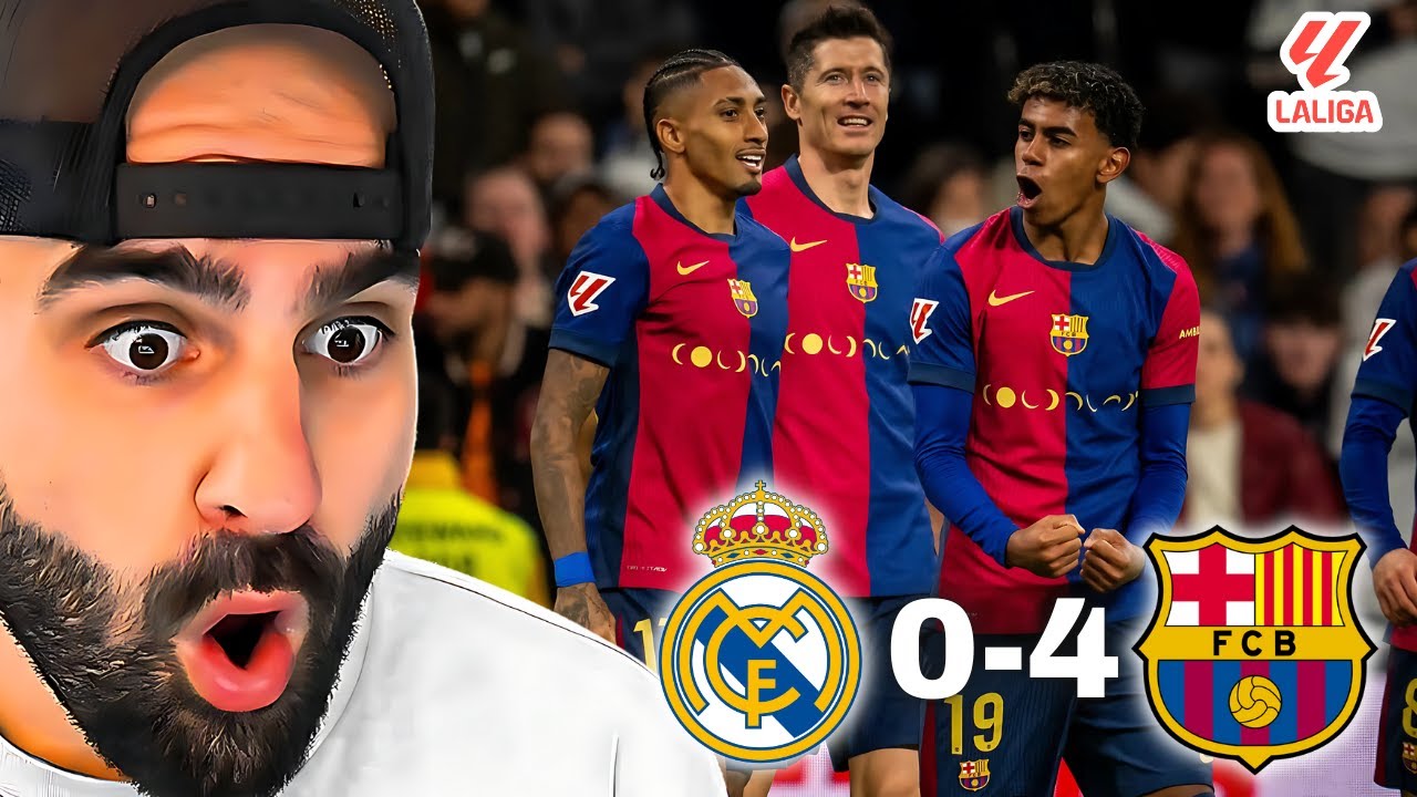 Fc Barcelona HUMILIATE Real Madrid 0-4 I Hansi Flick