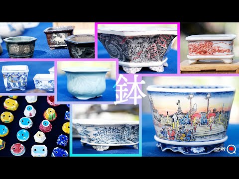 Video introducing the pots sold at the Great Bonsai Festival