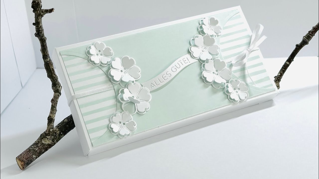 Schokoladenverpackung für Joghurtschokolade mit pfiffiger Deko