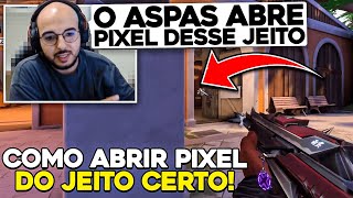 Sacy Mostrou Como Abrir Pixel Que Nem Um Pro Player Mostrou Como O Aspas Faz