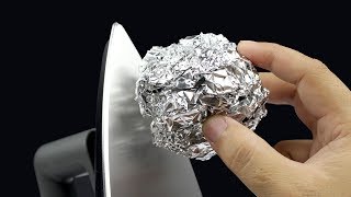 5 Amazing life hacks for aluminium foil