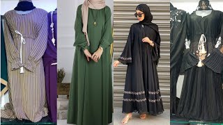 New Best Burqa New Design Black Colourful