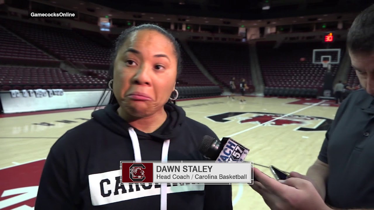 Women's Basketball - Dawn Staley Previews Alabama State - YouTube