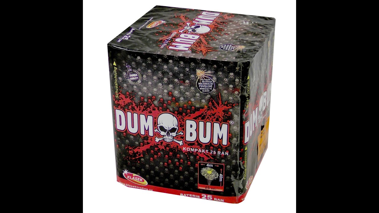 Dum Bum 49 by Klasek - Buy Fireworks Online UK - Express Delivery