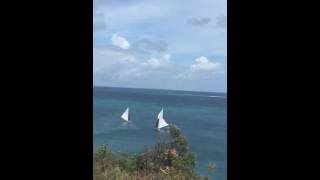 Anguilla day 2016,  Boat race around the Island, taking off from Sandy Ground