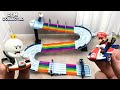 Hot Wheels Mario Kart RAINBOW ROAD Review Unboxing Build Track Test 2 Big Problems 