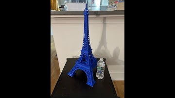 3D Printing a 2 Foot Giant Eiffel Tower Timelapse | DIY | PrimeRep