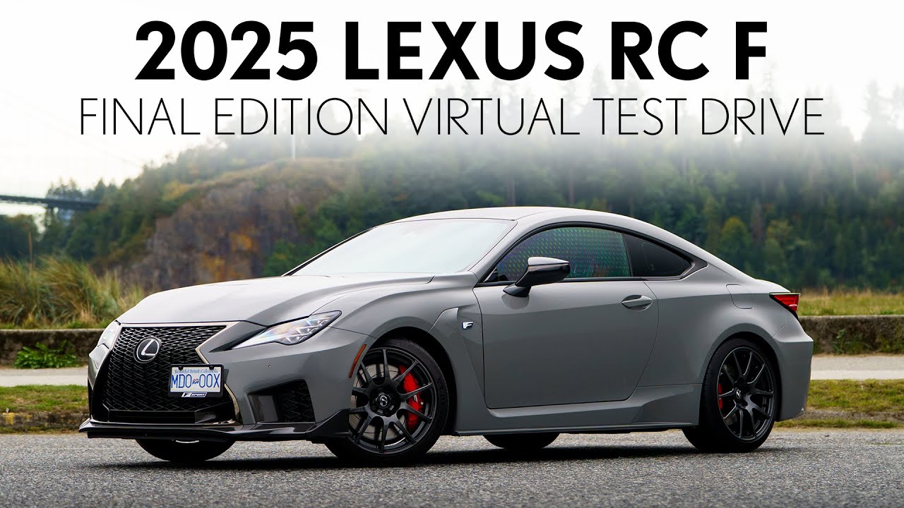 2025 Lexus RC F Final Edition Walkaround and Virtual Test Drive (Limited to 200 Worldwide!)