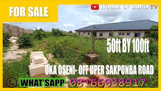 PROPERTY FOR SALE IN BENIN CITY, EDO STATE NIGERIA - OKA OSENI - OFF UPPER SOKPONBA ROAD