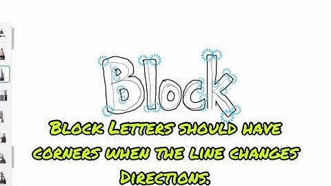 2020 Basic Art Lesson number 1 “Block, Bubble and CRaZy letters.”