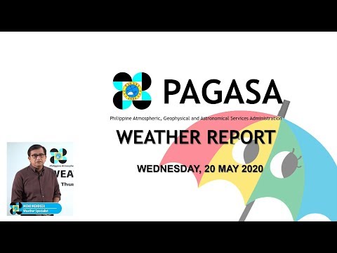 Public Weather Forecast Issued at 4:00 AM May 20, 2020