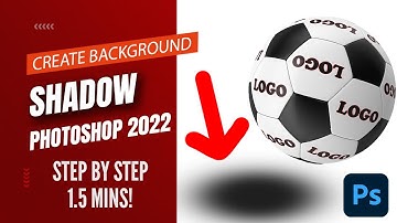 How To Create Ground Shadow - 90 Seconds - Photoshop 2022