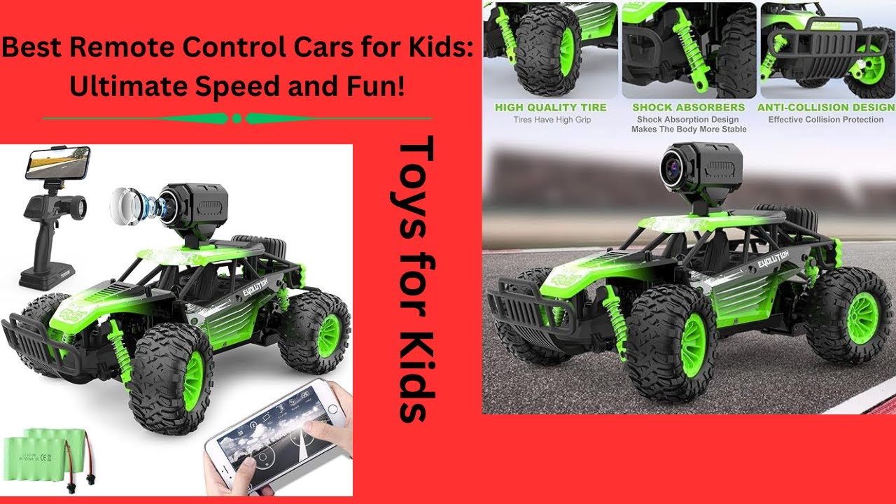 Best Remote Control Cars for Kids: Ultimate Speed and Fun! - YouTube
