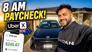 Early Morning Uber X in Australia🇦🇺 | How Much I Made? 💰