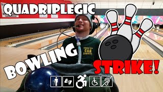 Quadriplegic Bowling Strike - IKAN Bowler | Bill Miller