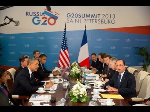 President Obama's Bilateral Meeting with President Hollande of France