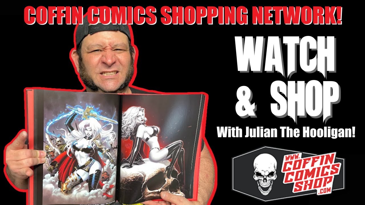 Coffin Comics Shopping Network 1/31/2022 - Lady Death Comic books & More!