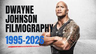 Dwayne Johnson Filmography (1995-2026) #dwaynejohnson #wwe #therock #blackadam #fyp
