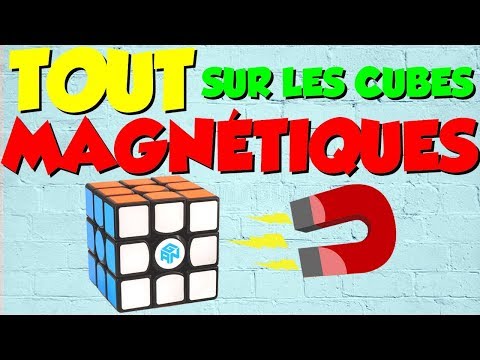 Rubik's cube aimanté