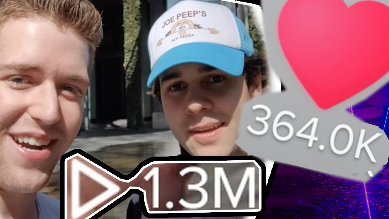 I met DAVID DOBRIK and went VIRAL on Tik Tok