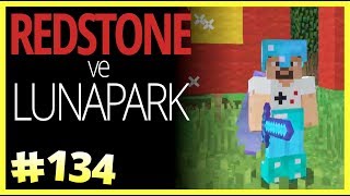 Atış Poligonu Redstone Bonus ve Lunapark Planları -  Minecraft Türkçe Survival - Bölüm 134