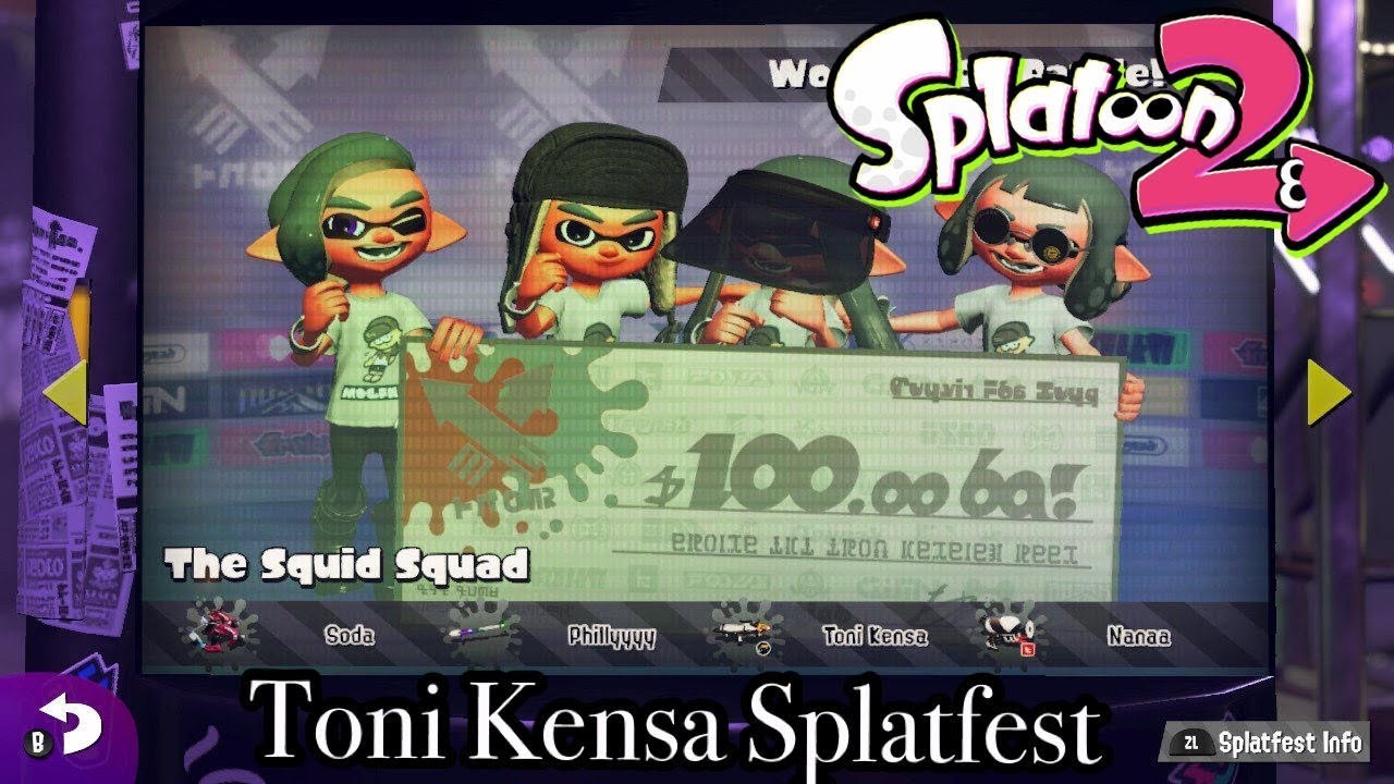 [Toni Kensa] Splatoon 2 Modern Vs. Retro Splatfest