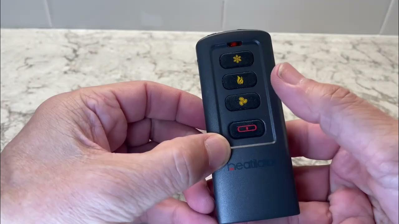 HOW TO CHANGE BATTERIES IN A HEATILATOR REMOTE CONTROL YouTube