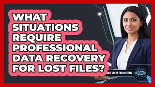 What Situations Require Professional Data Recovery For Lost Files?