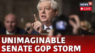 Israel News Live | Senate Republicans Speak On Restrictions | Israel Vs Gaza War | News18 | N18L