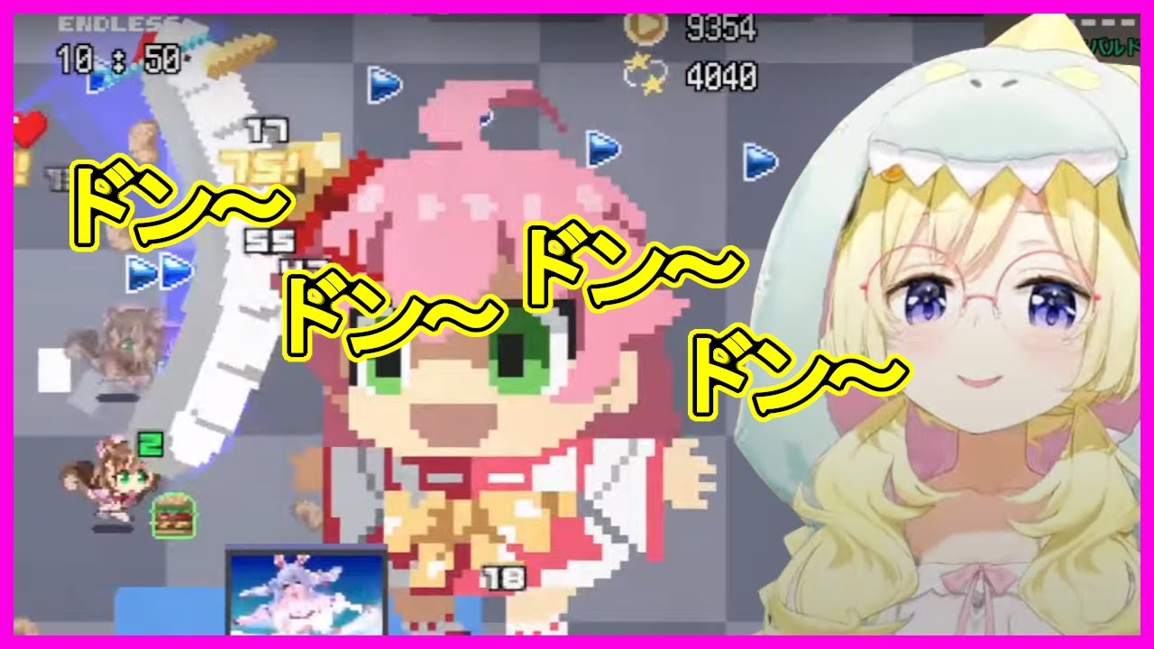 Watame slaps Mikodanye with her legendary Sausage but can't break through Wall A