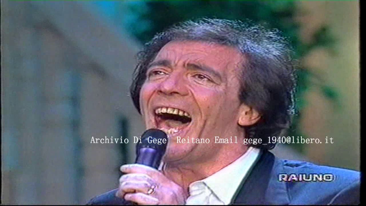 MINO REITANO - MEDLEY DI CANZONI - PROGRAMMA CARO BEBE' - YouTube