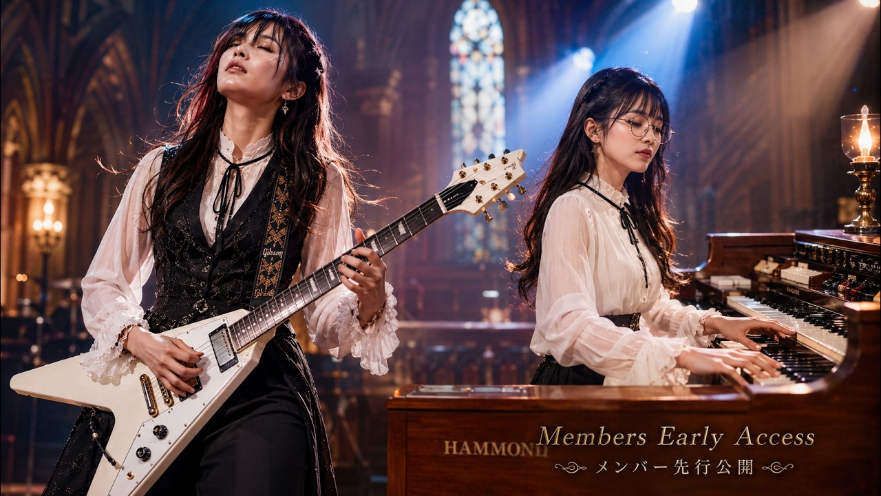 メンバー先行公開】FUMI泣きのFlying V × YOKO Hammond B3 Organ｜心に