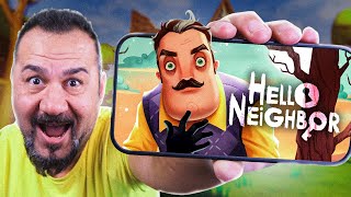 HELLO NEİGHBOR KAZIM USTA YENİ MOBİLE OYUNU ÇIKTI! | HELLO NEİGHBOR NICKY'S DIARIES screenshot 5