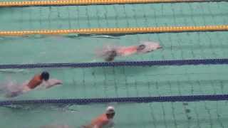 20130609 大阪府選手権 50Br予選 竹中 誠