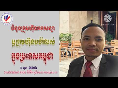 ក្រុមហ៊ុនបង់រំលស់ឬ ភតិសន្យាហិរញ្ញវត្ថុ ក្នុងប្រទេសកម្ពុជា Number of leasing companies in Cambodia