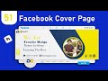 How To Design Facebook Cover in adobe photoshop afsomali